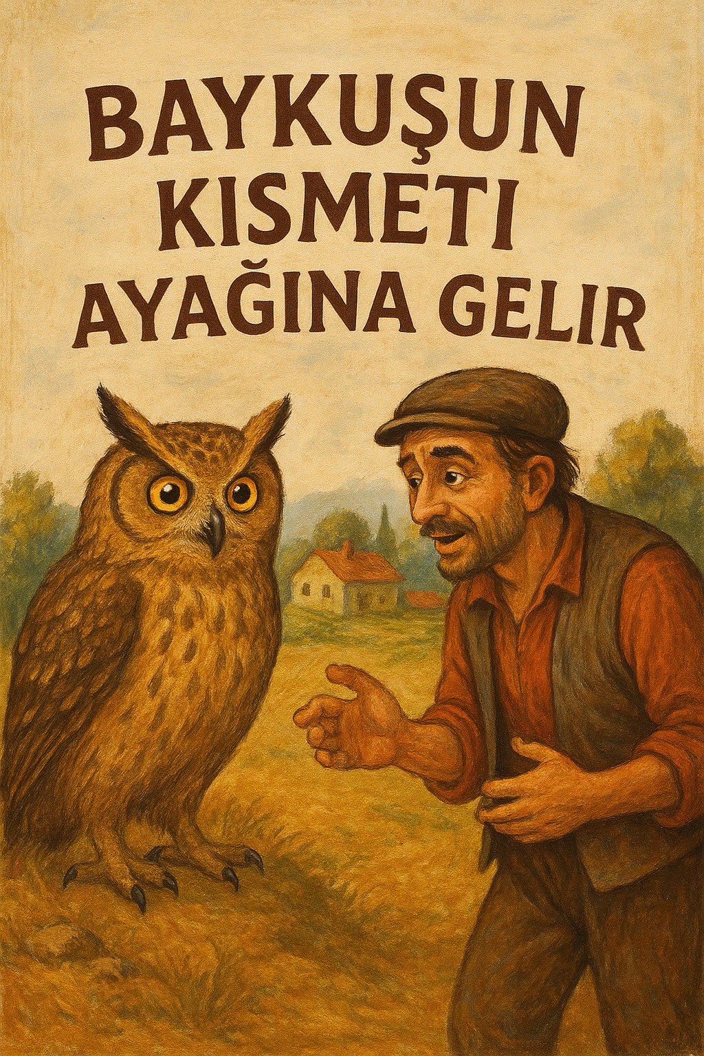 Baykuşun kısmeti ayağına gelirmiş
