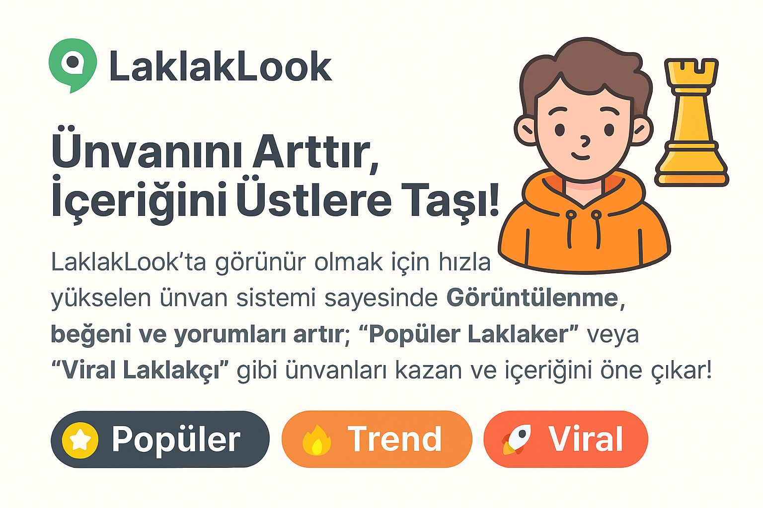 Laklaklook’ta Ünvan Dönemi Başladı!